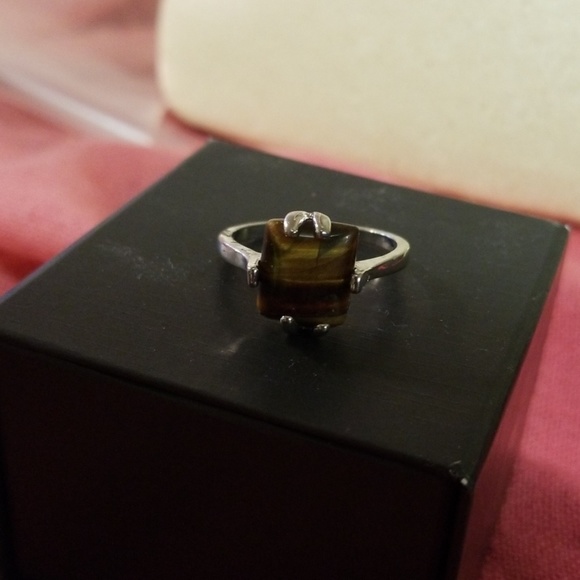 Tigers eye ring - Picture 1 of 3